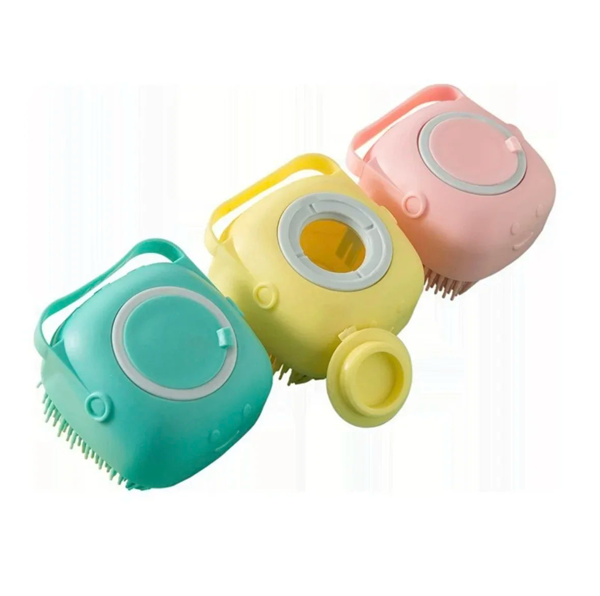 Bathroom Puppy Dog Cat Bath Washing Massage Gloves Brush Soft Silicone Pet Accessories for Dogs Cats Tools Mascotas Products